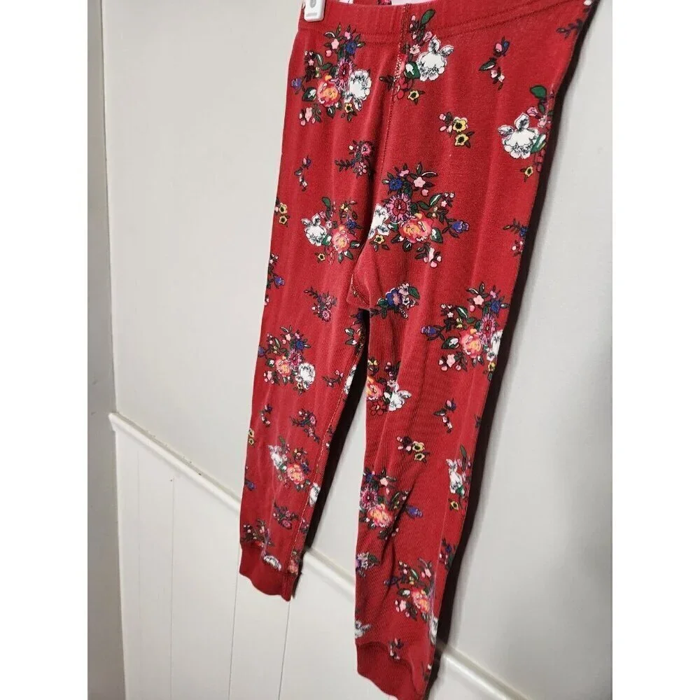 HANNA ANDERSSON Red Floral Pajamas